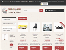 Tablet Screenshot of kmueble.com